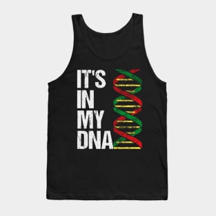 It's In My DNA. African Heritage. Black Pride, Proud Roots Tank Top